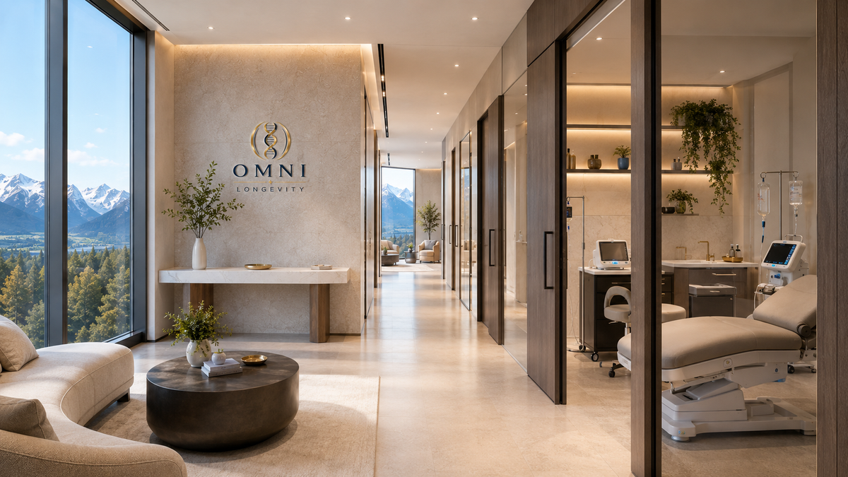 Treatment rooms at Omni Longevity